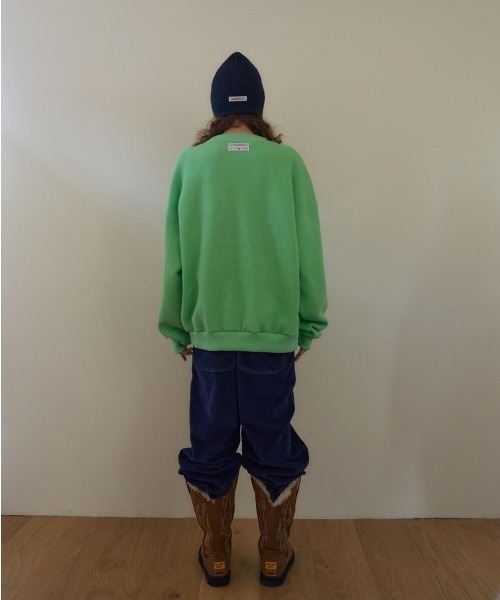 oursaalty(アウアソルティ)の「FRANK WORK SWEATSHIRT(スウェット・レディース・ライトグリーン・FREE)」の18枚目の写真