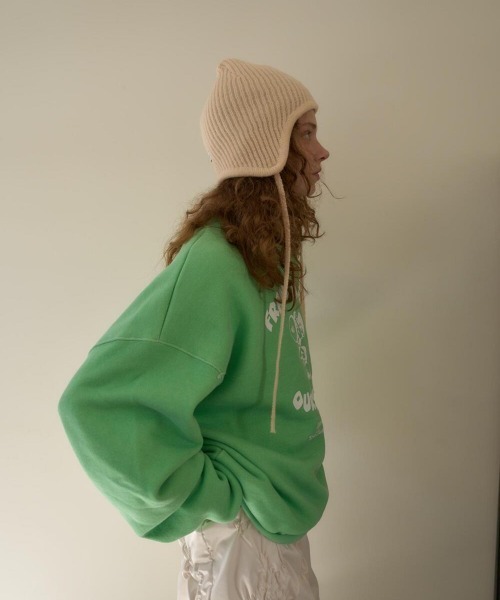 oursaalty(アウアソルティ)の「FRANK WORK SWEATSHIRT(スウェット・レディース・ライトグリーン・FREE)」の10枚目の写真