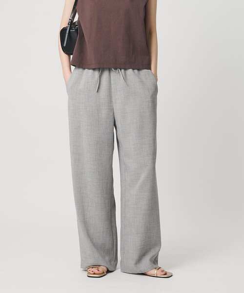 BEAUTY&YOUTH UNITED ARROWS(ビューティーアンドユースユナイテッドアローズ)の「リネンライク ライトイージーパンツ ウォッシャブル 防シワ(その他パンツ・レディース・ライトブルー/ブラック/ベージュ/ライトグレー/ダークブラウン/その他3・XS/S/M/L)」の15枚目の写真