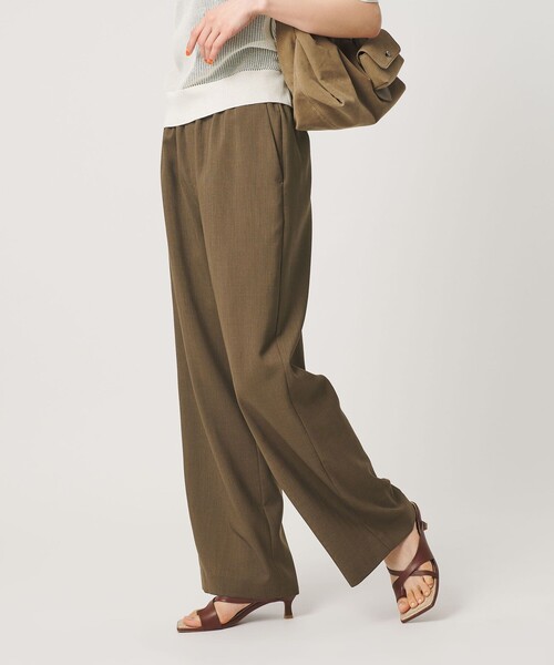 BEAUTY&YOUTH UNITED ARROWS(ビューティーアンドユースユナイテッドアローズ)の「リネンライク ライトイージーパンツ ウォッシャブル 防シワ(その他パンツ・レディース・ライトブルー/ブラック/ベージュ/ライトグレー/ダークブラウン/その他3・XS/S/M/L)」の19枚目の写真
