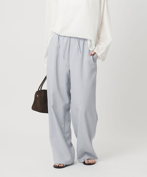 BEAUTY&YOUTH UNITED ARROWS(ビューティーアンドユースユナイテッドアローズ)の「リネンライク ライトイージーパンツ ウォッシャブル 防シワ(その他パンツ・レディース・ライトブルー/ブラック/ベージュ/ライトグレー/ダークブラウン/その他3・XS/S/M/L)」の21枚目の写真