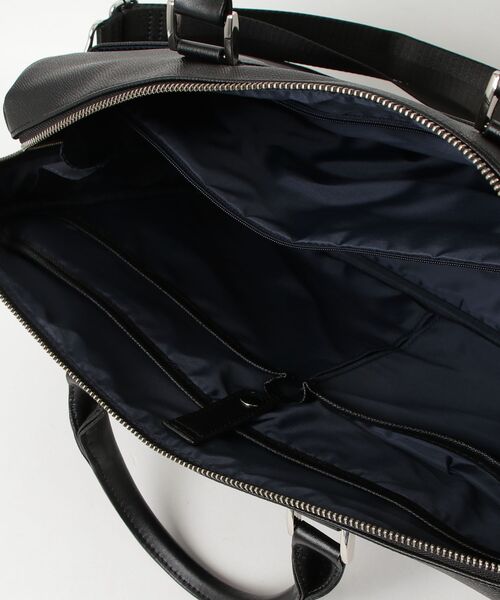 Perfect Suit FActory（パーフェクトスーツファクトリー）の「前ポケット　ビジネスブリーフバッグ　ブラック/ネイビー（ビジネスバッグ・メンズ・ネイビー/ブラック・FREE）」の17枚目の写真