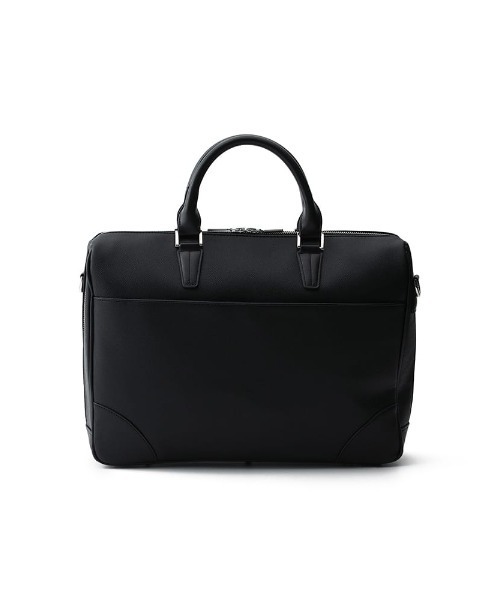 Perfect Suit FActory（パーフェクトスーツファクトリー）の「前ポケット　ビジネスブリーフバッグ　ブラック/ネイビー（ビジネスバッグ・メンズ・ネイビー/ブラック・FREE）」の3枚目の写真