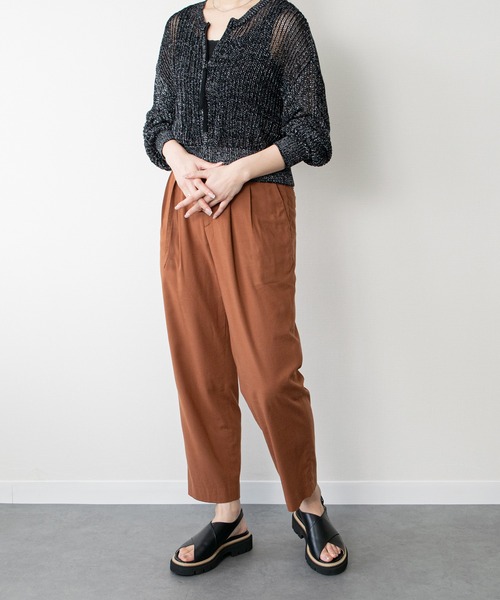 Luca Grossi(ルーカグロッシ)の「【Luca Grossi】厚底クロスベルトサンダル(L62110)(サンダル・レディース・ブラック/ライトベージュ・38/37/36/35/39)」の4枚目の写真