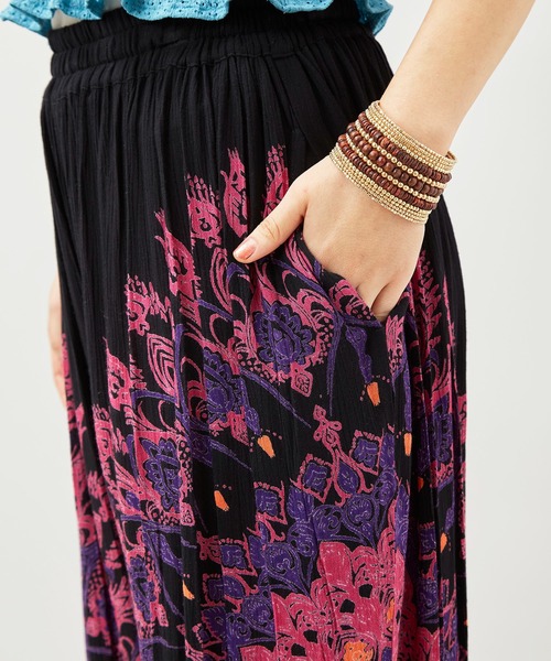 チャイハネ（チャイハネ）の「【チャイハネ】レレリア アラジンパンツ（その他パンツ・レディース・ブルー/ブラック/ホワイト・FREE）」の5枚目の写真