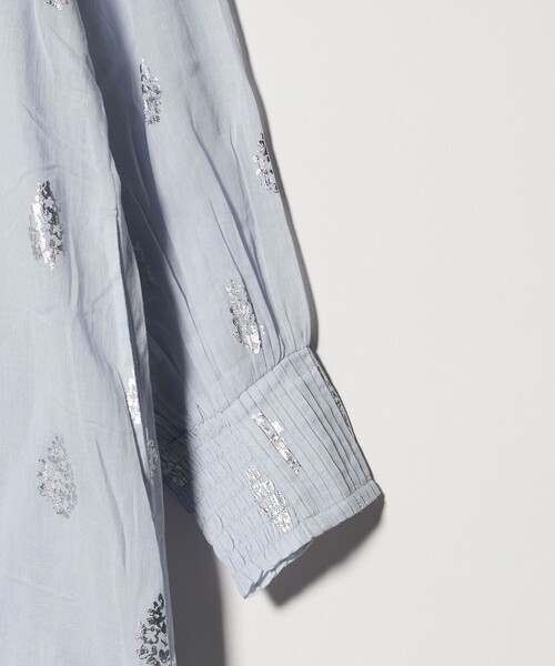 NE QUITTEZ PAS!（ヌキテパ）の「＜ne Quittez pas＞フラワープリント ワンピース（ワンピース・レディース・ライトブルー・M）」の4枚目の写真