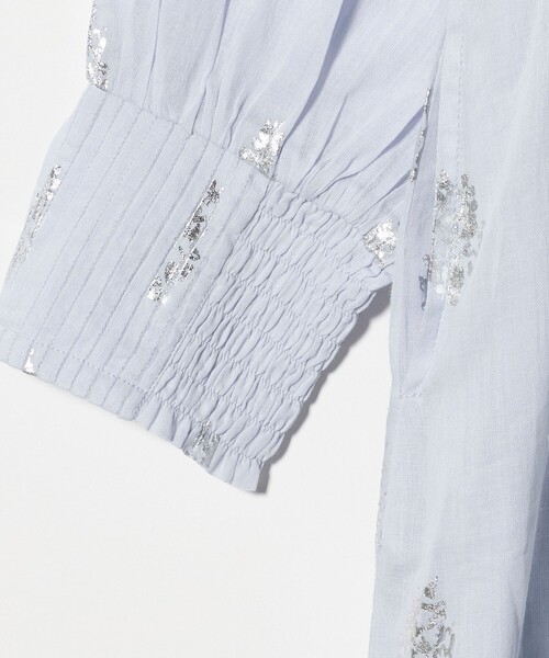 NE QUITTEZ PAS!（ヌキテパ）の「＜ne Quittez pas＞フラワープリント ワンピース（ワンピース・レディース・ライトブルー・M）」の5枚目の写真