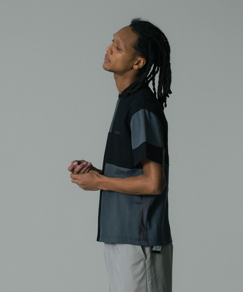 XLARGE(エクストララージ)の「PATCHWORK S/S TEE(Tシャツ/カットソー・メンズ・グレー/オリーブ/ブラック・S/M/L/XL)」の10枚目の写真