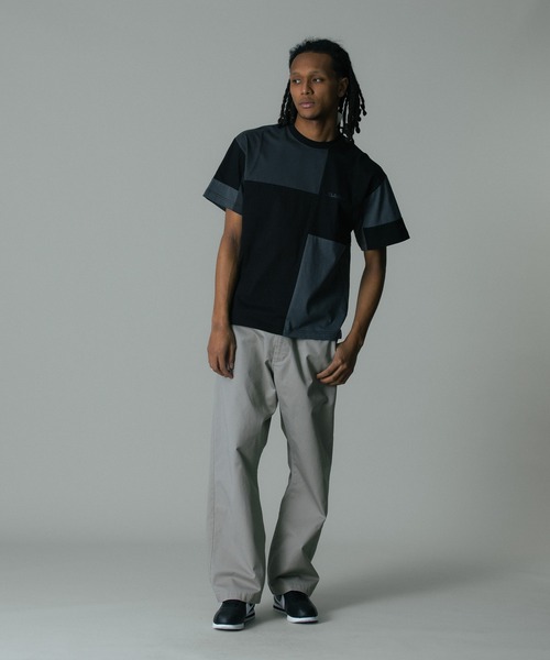 XLARGE(エクストララージ)の「PATCHWORK S/S TEE(Tシャツ/カットソー・メンズ・グレー/オリーブ/ブラック・S/M/L/XL)」の12枚目の写真