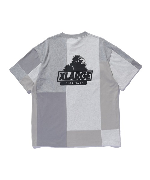 XLARGE(エクストララージ)の「PATCHWORK S/S TEE(Tシャツ/カットソー・メンズ・グレー/オリーブ/ブラック・S/M/L/XL)」の14枚目の写真
