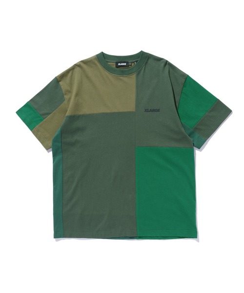XLARGE(エクストララージ)の「PATCHWORK S/S TEE(Tシャツ/カットソー・メンズ・グレー/オリーブ/ブラック・S/M/L/XL)」の15枚目の写真