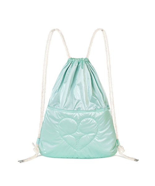 FENNEC(フェネック)の「HEART STRING BAG - MINT(バックパック/リュック・レディース・その他・FREE)」の2枚目の写真