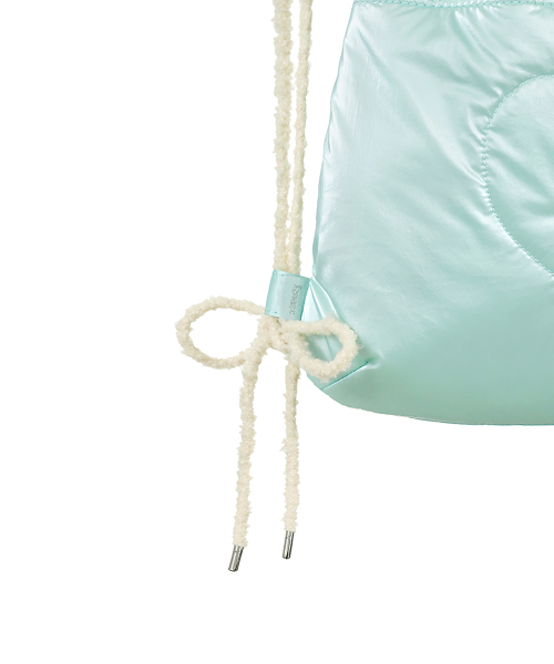 FENNEC(フェネック)の「HEART STRING BAG - MINT(バックパック/リュック・レディース・その他・FREE)」の4枚目の写真
