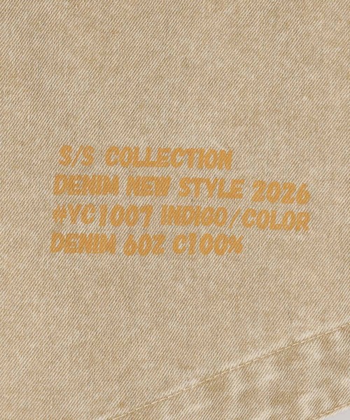 LEPSIM(レプシィム)の「デニムBIGショートシャツ/SS 639529(シャツ/ブラウス・レディース・パープル/ベージュ/ライム/ブルー/ライトブルー/グリーン系その他・FREE)」の22枚目の写真