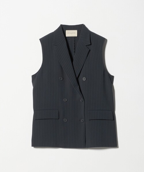 UNITED ARROWS（ユナイテッドアローズ）の「Drapy ピンストライプ テーラード ミドル ベスト（ベスト・レディース・その他1・36/38）」の10枚目の写真