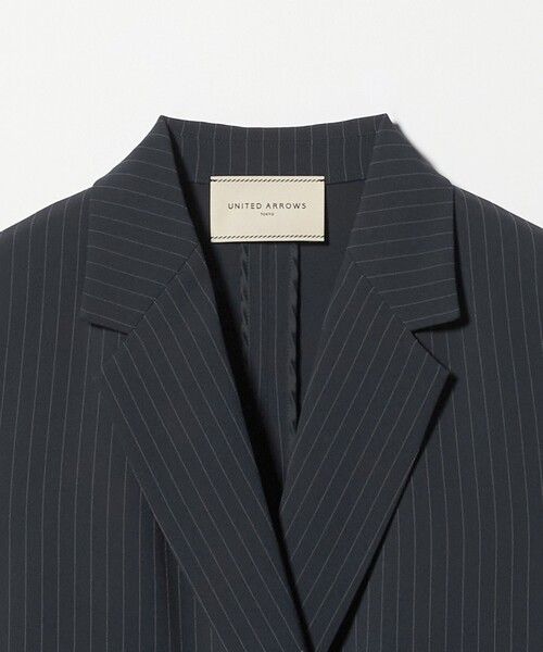 UNITED ARROWS（ユナイテッドアローズ）の「Drapy ピンストライプ テーラード ミドル ベスト（ベスト・レディース・その他1・36/38）」の12枚目の写真