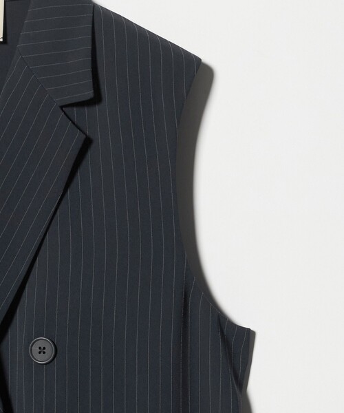 UNITED ARROWS（ユナイテッドアローズ）の「Drapy ピンストライプ テーラード ミドル ベスト（ベスト・レディース・その他1・36/38）」の13枚目の写真