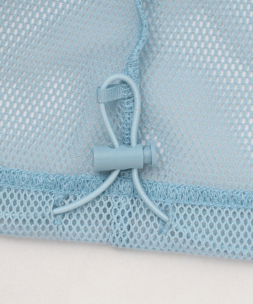 PINK-latte（ピンクラテ）の「【セットアイテム】メッシュパーカー＋半袖Tシャツ（パーカー・キッズ・ブラック/サックスブルー/オフホワイト・130cm/120cm/150cm/160cm/140cm）」の9枚目の写真