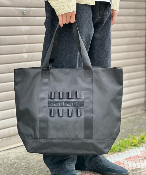 Carhartt(カーハート)の「【Carhartt WIP】PRESCOTT TOTE(トートバッグ・メンズ・ブラック・ONE SIZE)」の9枚目の写真