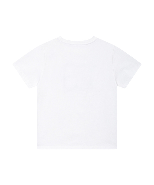 ILLIGO(イリゴ)の「129 ロゴパッチTシャツ ピュアホワイト(Tシャツ/カットソー・レディース・その他・OS)」の5枚目の写真