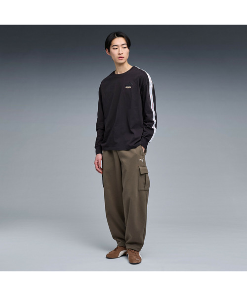 PUMA(プーマ)の「PUMA プーマ ユニセックス NEKO-san FP MX 長袖 Tシャツ(Tシャツ/カットソー・メンズ・グレー系その他/ブラック・X-LARGE/SMALL/XX-LARGE/MEDIUM/LARGE)」の16枚目の写真