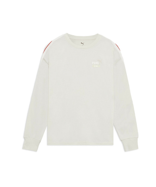 PUMA(プーマ)の「PUMA プーマ ユニセックス NEKO-san FP MX 長袖 Tシャツ(Tシャツ/カットソー・メンズ・グレー系その他/ブラック・X-LARGE/SMALL/XX-LARGE/MEDIUM/LARGE)」の8枚目の写真