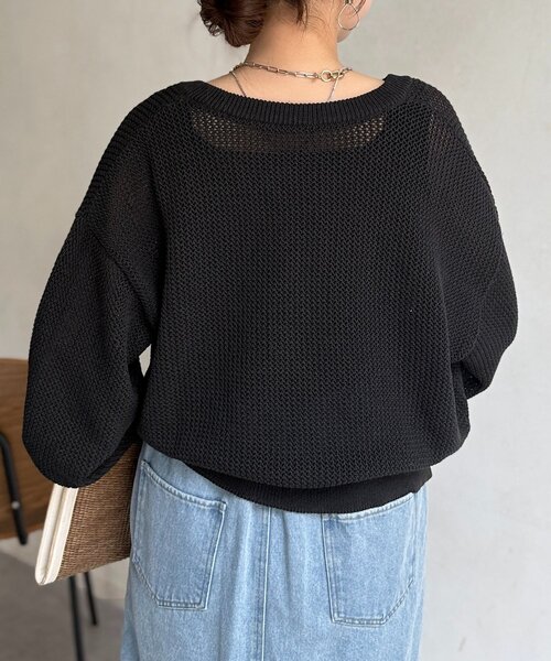 Chez toi（シェトワ）の「メッシュジップブルゾン（ブルゾン・レディース・ホワイト/ブラウン/ブラック・FREE）」の16枚目の写真