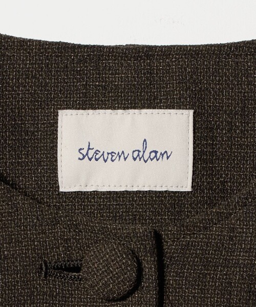 Steven Alan（スティーブンアラン）の「＜Steven Alan＞ツイードライク ベスト（ベスト・レディース・ダークブラウン/ブラック・M/S）」の14枚目の写真