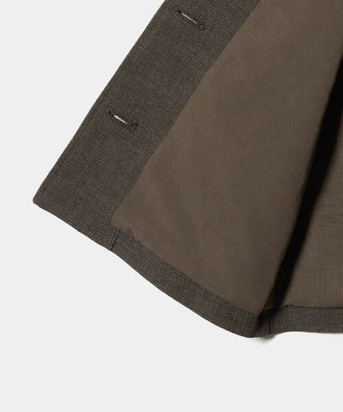 Steven Alan（スティーブンアラン）の「＜Steven Alan＞ツイードライク ベスト（ベスト・レディース・ダークブラウン/ブラック・M/S）」の4枚目の写真
