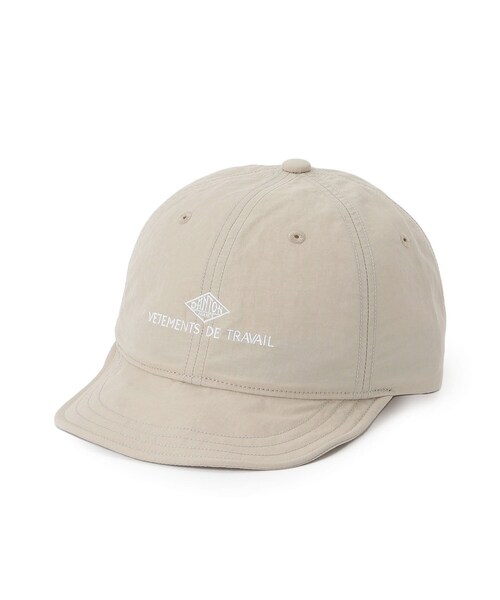 DANTON(ダントン)の「DANTON(ダントン)FLAT VISOR 6PANEL CAP|キャップ(キャップ・メンズ・ネイビー/ベージュ/ブラック・00)」の4枚目の写真