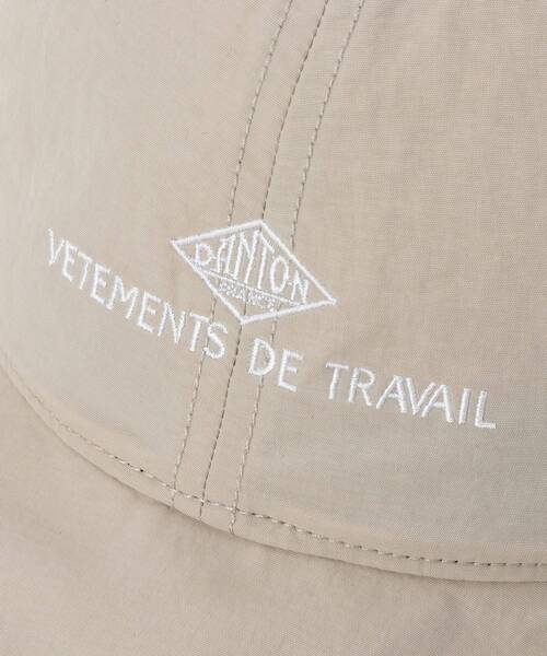 DANTON(ダントン)の「DANTON(ダントン)FLAT VISOR 6PANEL CAP|キャップ(キャップ・メンズ・ネイビー/ベージュ/ブラック・00)」の10枚目の写真