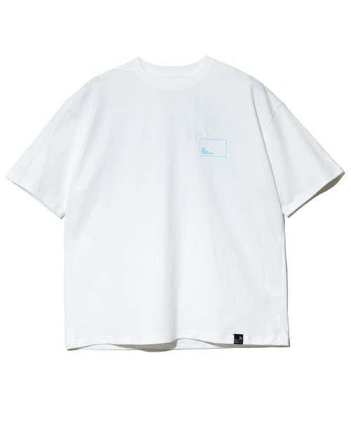 go slow caravan（ゴースローキャラバン）の「USA/C スクエアLOGO バックプリント ゆったりTEE（Tシャツ/カットソー・メンズ・ブラック/アイボリー/コーラルピンク/ホワイト/ラベンダー・X-LARGE/MEDIUM/LARGE）」の18枚目の写真