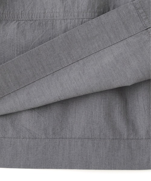 MHL.（エムエイチエル）の「SUPERLIGHT COTTON NYLON（スカート・レディース・グレー/ブルー・0/3/2/1）」の7枚目の写真