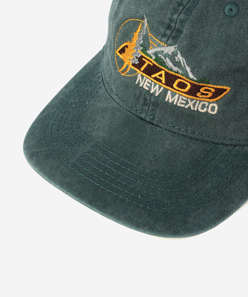 Bshop（ビショップ）の「AMERICAN LOCAL SOUVENIR | ベースボールキャップ Taos New Mexico UNISEX（キャップ・レディース・グリーン・ONE）」の6枚目の写真
