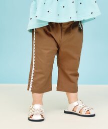 apres les cours | ひんやりサイドレースクロップドパンツ(その他パンツ)