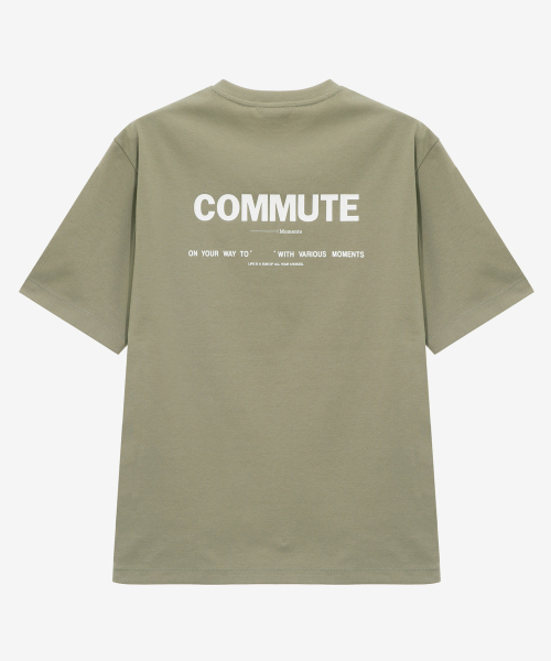 MINDBRIDGE（マインドブリッジ）の「[スーピマ]グラフィックセミオーバーティーシャツ - 3カラー（Tシャツ/カットソー・メンズ・ブラック/カーキ/オフホワイト・95/100/105/110）」の8枚目の写真