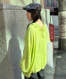 レーヨンクレープ2WAYシャツ