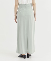 08sircus（ゼロエイトサーカス）の「【08sircus/ゼロハチサーカス】Cupro jersey straight long skirt/キュプラジャージーストレートロングスカート（スカート）」