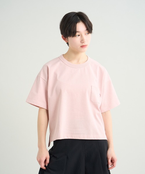 NANGA(ナンガ)の「ECOHYBRID TEE W/エコハイブリッドTシャツ(ウィメンズ)(Tシャツ/カットソー・レディース・ホワイト/ピンク/ブラック・M/S/L)」の10枚目の写真