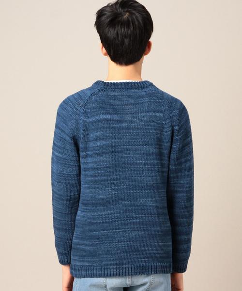 BEAUTY&YOUTH UNITED ARROWS（ビューティーアンドユースユナイテッドアローズ）の「BY ミスト ダイ クルーネックニット◆（ニット/セーター・メンズ・オリーブ/コバルトブルー/ターコイズブルー/イエロー/ライトグレー/ブラック・LARGE/X-LARGE/SMALL/MEDIUM）」の20枚目の写真