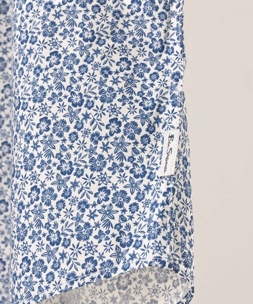 Ben Sherman（ベンシャーマン）の「モノフローラルプリントシャツ（シャツ/ブラウス・メンズ・ホワイト・MEDIUM/LARGE）」の9枚目の写真