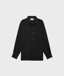 【MARKAWARE/マーカウェア】ITALIAN OPEN COLLAR SHIRT/オーガニックGIZA90/1ローン / イタリアンオープンカラーシャツ