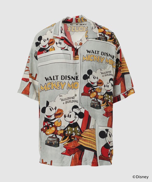 PORTER CLASSIC(ポータークラシック)の「DISNEY VP/ PC ALOHA COLLECTION ALOHA SHIRT / MICKEY & MINNIE(シャツ/ブラウス・メンズ・マルチ・L)」の1枚目の写真