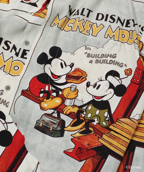 PORTER CLASSIC(ポータークラシック)の「DISNEY VP/ PC ALOHA COLLECTION ALOHA SHIRT / MICKEY & MINNIE(シャツ/ブラウス・メンズ・マルチ・L)」の4枚目の写真
