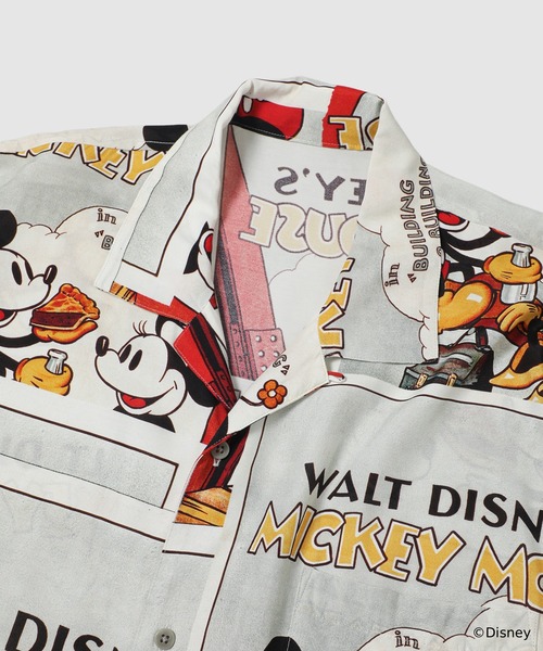 PORTER CLASSIC(ポータークラシック)の「DISNEY VP/ PC ALOHA COLLECTION ALOHA SHIRT / MICKEY & MINNIE(シャツ/ブラウス・メンズ・マルチ・L)」の3枚目の写真