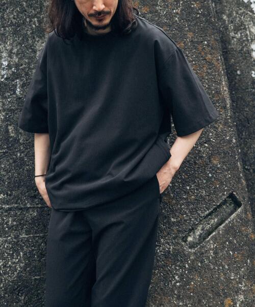 ITEMS URBANRESEARCH(アイテムズ アーバンリサーチ)の「『接触冷感/速乾/イージーケア』WINDY MESH ジップポケットTシャツ(Tシャツ/カットソー・メンズ・チャコールグレー/ブラック/ネイビー・MEDIUM/LARGE/X-LARGE)」の21枚目の写真