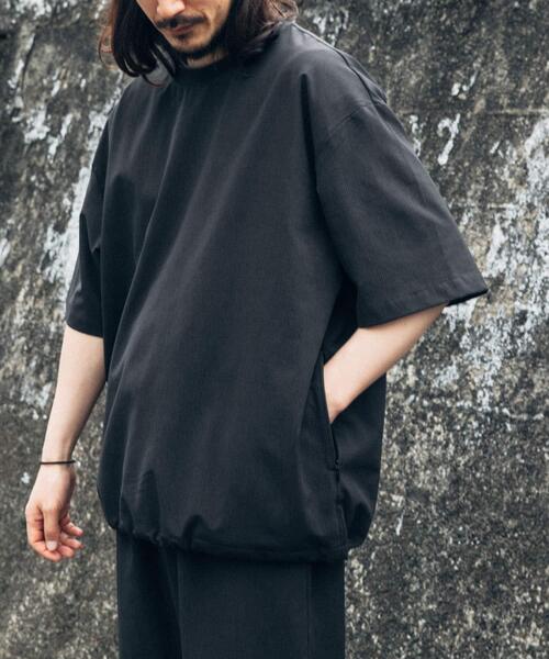 ITEMS URBANRESEARCH(アイテムズ アーバンリサーチ)の「『接触冷感/速乾/イージーケア』WINDY MESH ジップポケットTシャツ(Tシャツ/カットソー・メンズ・チャコールグレー/ブラック/ネイビー・MEDIUM/LARGE/X-LARGE)」の22枚目の写真