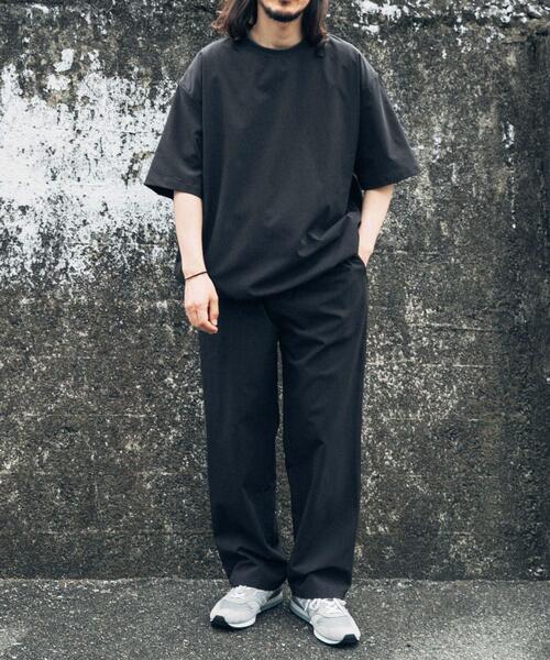 ITEMS URBANRESEARCH(アイテムズ アーバンリサーチ)の「『接触冷感/速乾/イージーケア』WINDY MESH ジップポケットTシャツ(Tシャツ/カットソー・メンズ・チャコールグレー/ブラック/ネイビー・MEDIUM/LARGE/X-LARGE)」の12枚目の写真