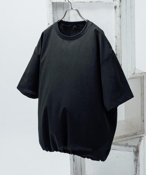ITEMS URBANRESEARCH(アイテムズ アーバンリサーチ)の「『接触冷感/速乾/イージーケア』WINDY MESH ジップポケットTシャツ(Tシャツ/カットソー・メンズ・チャコールグレー/ブラック/ネイビー・MEDIUM/LARGE/X-LARGE)」の17枚目の写真