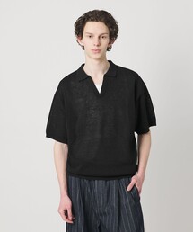 未使用 H BEAUTY&YOUTH ユナイテッド アローズ ポロシャツ 黒 M BEAUTY＆YOUTH UNITED ARROWS ポロシャツ 「WEB限定 WARDROBE SMART
